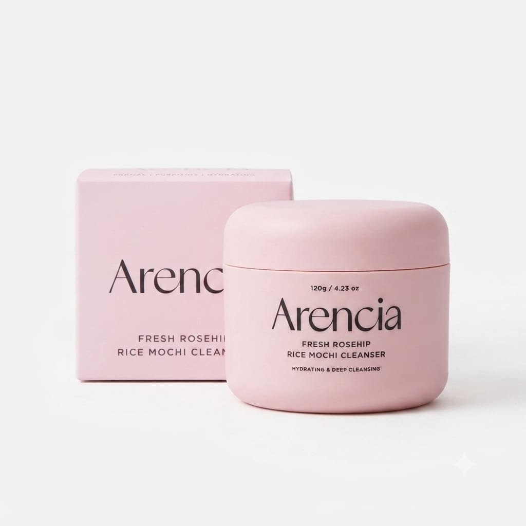 Arencia Fresh Rosehip Rice Mochi Cleanser - (120g)