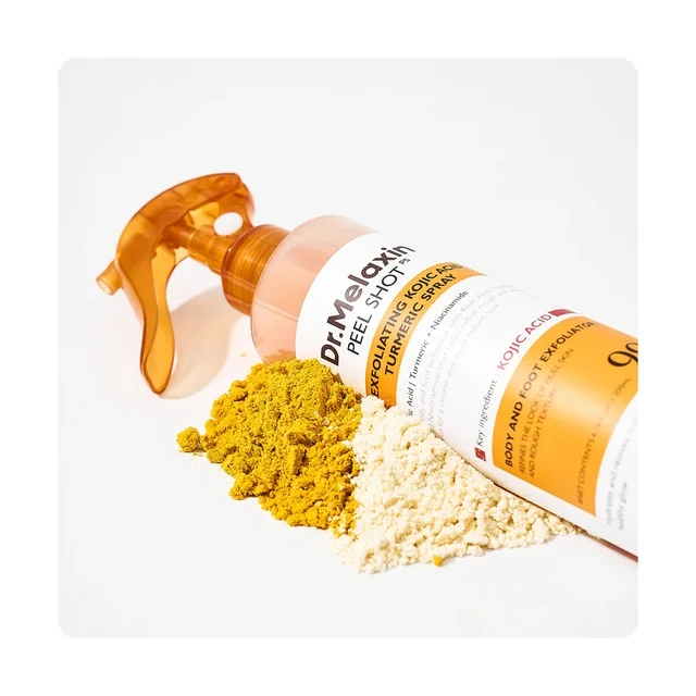 Dr.Melaxin Peel Shot Kojic Acid Turmeric Body Spray – (200ml) - Image 8