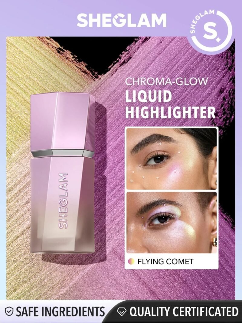 Sheglam Chroma Glow Bloom Liquid Highlighter – FLYING COME - Image 2