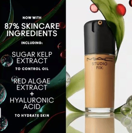 MAC Studio Fix Fluid SPF 15 Foundation (Authentic) – NC20 - Image 3