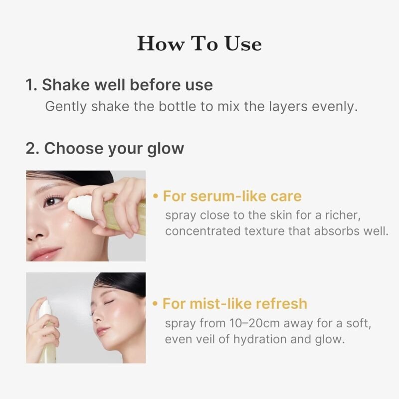 Medicube Kojic Acid Turmeric Vita Jelly Mist Serum – (100ml) - Image 5