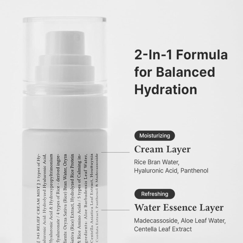 Dr.Althea 345 Relief Cream Mist – (60ml) - Image 4