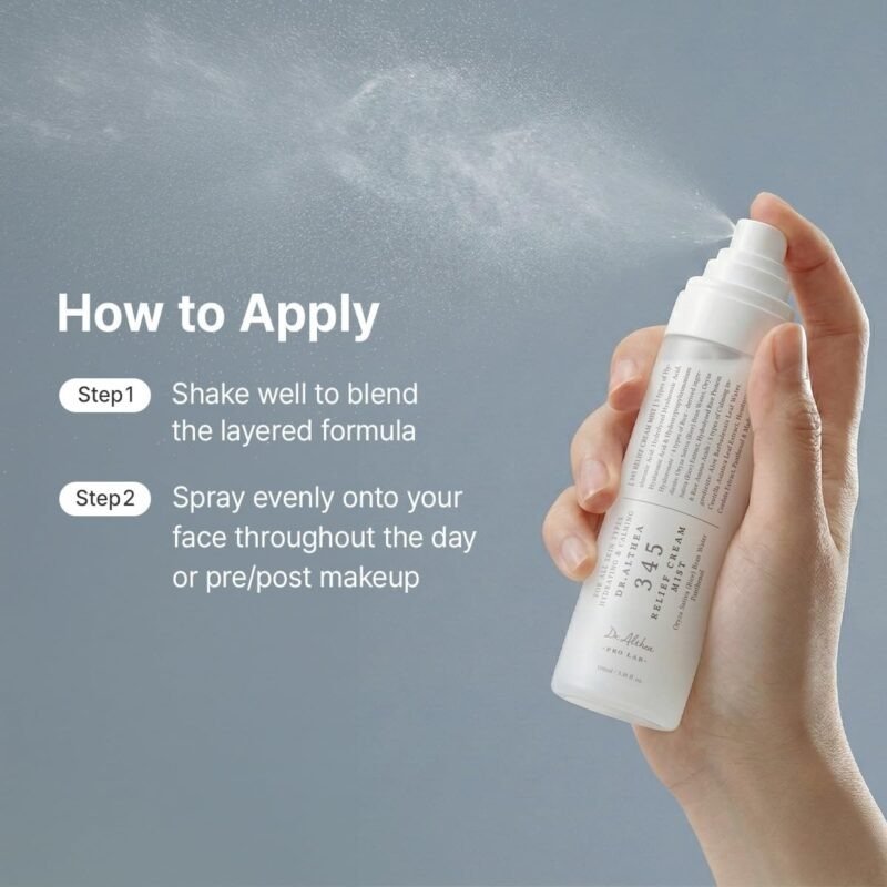 Dr.Althea 345 Relief Cream Mist – (60ml) - Image 5