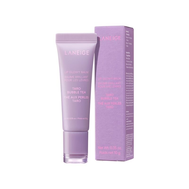 Laneige Lip Glowy Balm – Taro (10g) - Image 3