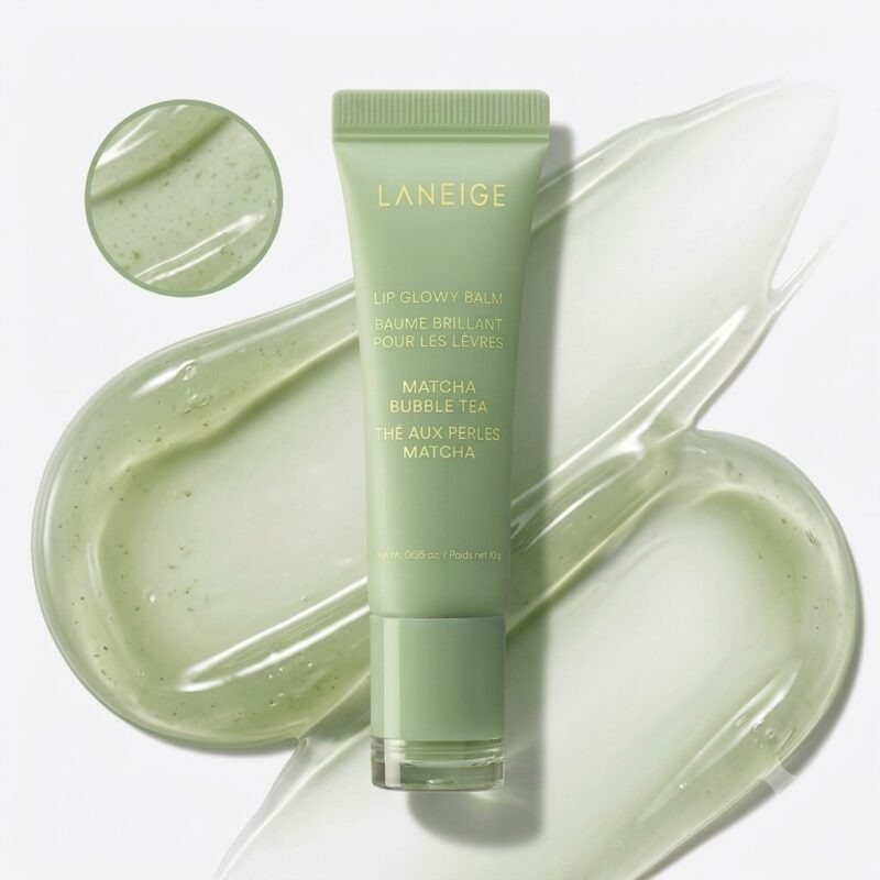 Laneige Lip Glowy Balm – Matcha (10g) - Image 2