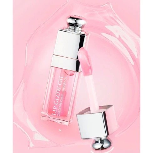 Dior Addict Lip Glow Oil – 015 Cherry (6ml) - Image 3