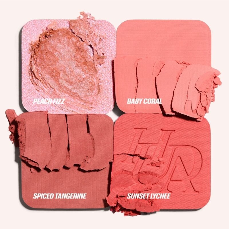 Huda Beauty Blush Filter Blurring Blushlighters Palette – Toasty Peach (7.5g) - Image 6