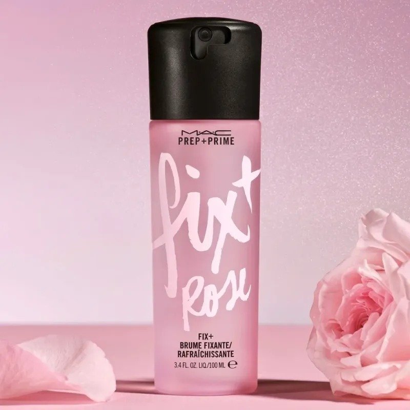 MAC Cosmetics Prep + Prime Fix+ Setting Spray Rose – (100ml) - Image 2