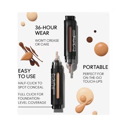 MAC Studio Fix Every-Wear All-Over Face Pen – NC35 (12ml) - Image 4