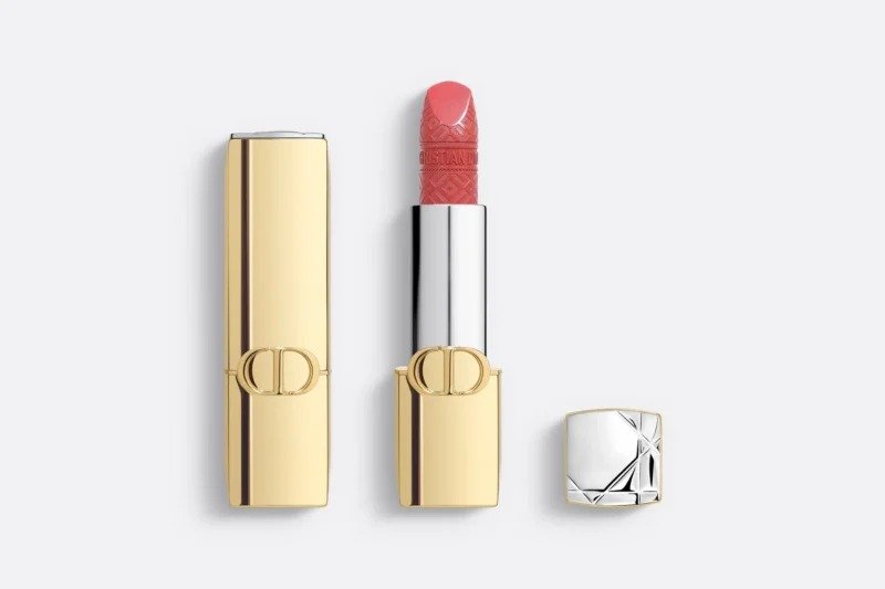 Dior Rouge Lip Care Golden Case Lipstick – 840 Rayonnante