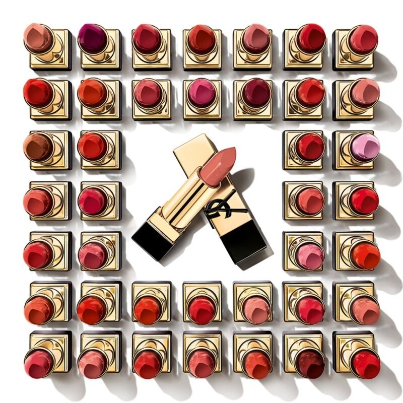 YSL Rouge Pur Couture Lipstick – O1 Wild Cinnamon (3.8ml) - Image 3