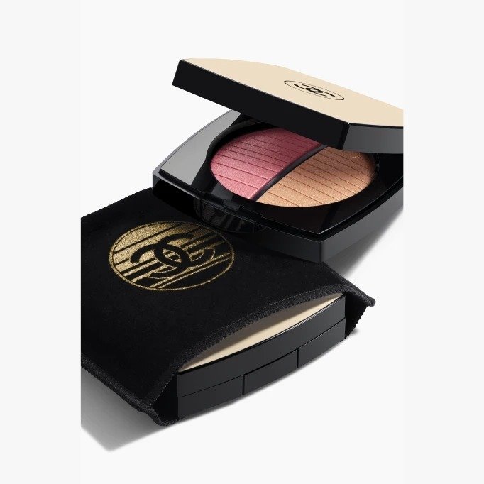 Chanel Les Beiges Healthy Golden Glow Powder – ÉCLAT DU SOIR - Image 3