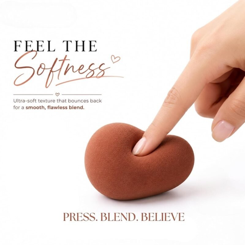 Lakyou Beauty 4D Powder Puff Makeup Sponge - Image 3