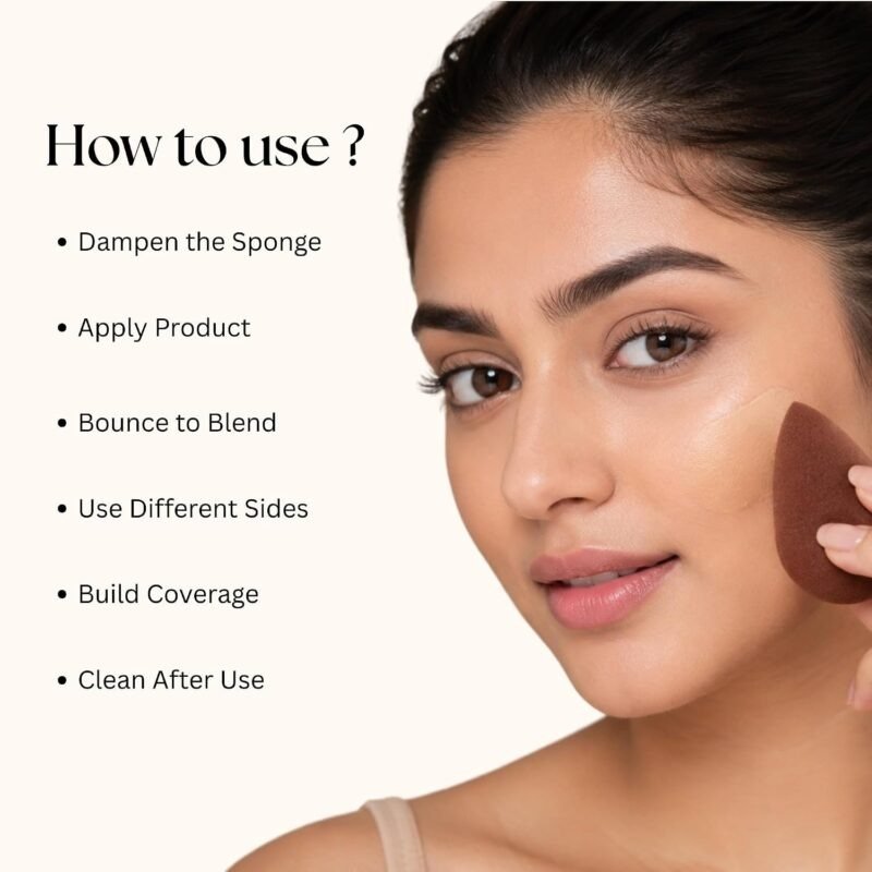 Lakyou Beauty 4D Powder Puff Makeup Sponge - Image 4