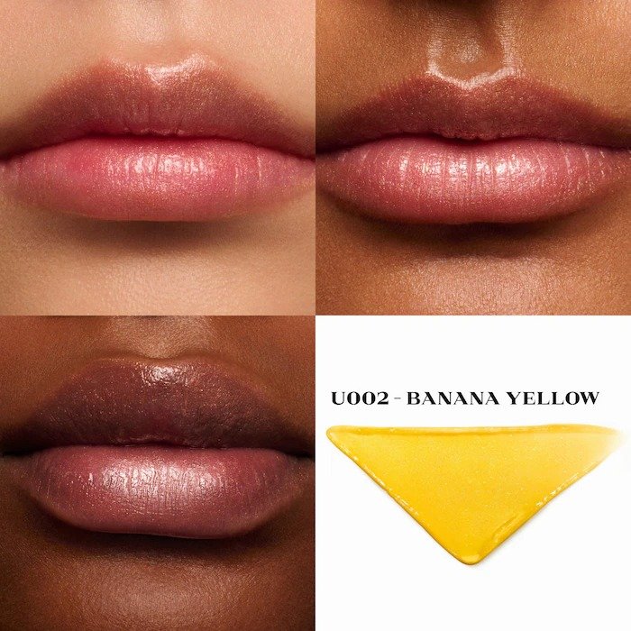 Prada Lip Frosting Care Balm – U002 Banana Yellow (3.8g) - Image 2