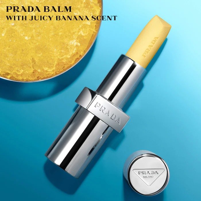 Prada Lip Frosting Care Balm – U002 Banana Yellow (3.8g) - Image 3