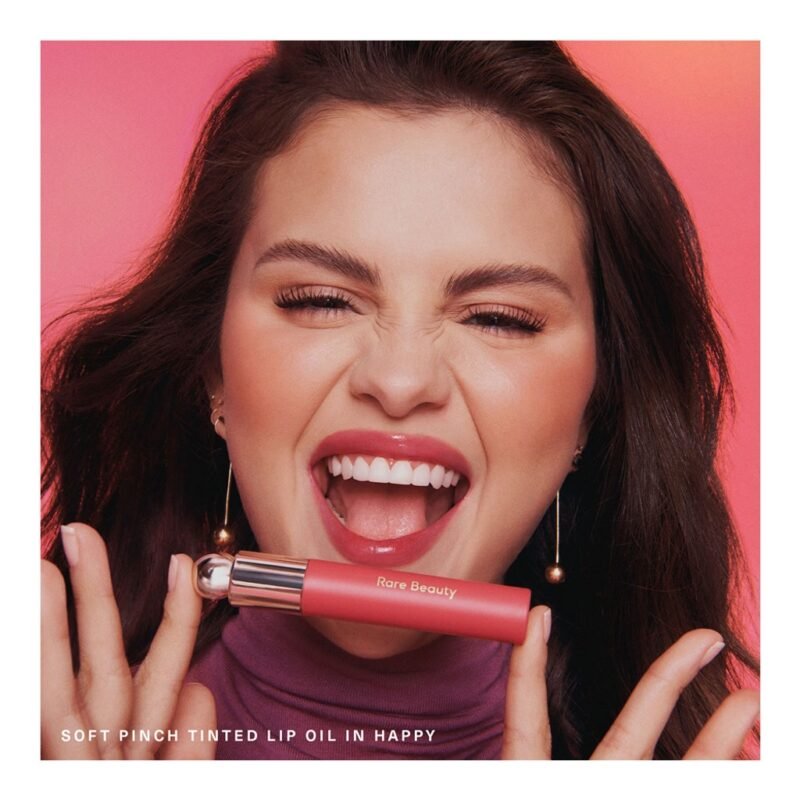 Rare Beauty Soft Pinch Tinted Lip Oil – Happy (Dupe) - Image 4