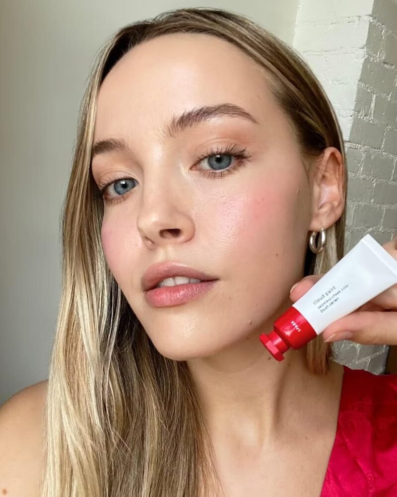 Glossier Cloud Paint Seamless Cheek Color Blush – Storm (10ml) - Image 5