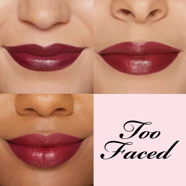Too Faced Cocoa Bold Cream Lipstick – Triple Fudge - Image 3