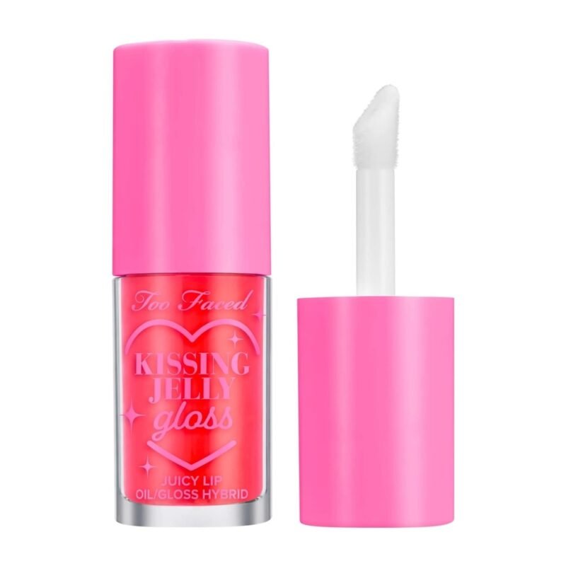 Too Faced Kissing Jelly Lip Oil Gloss – Sour Watermelon