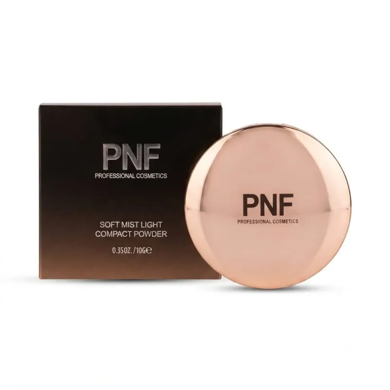 PNF Soft Mist Light Compact powder – Soft Gold Sand (10g) - Image 2