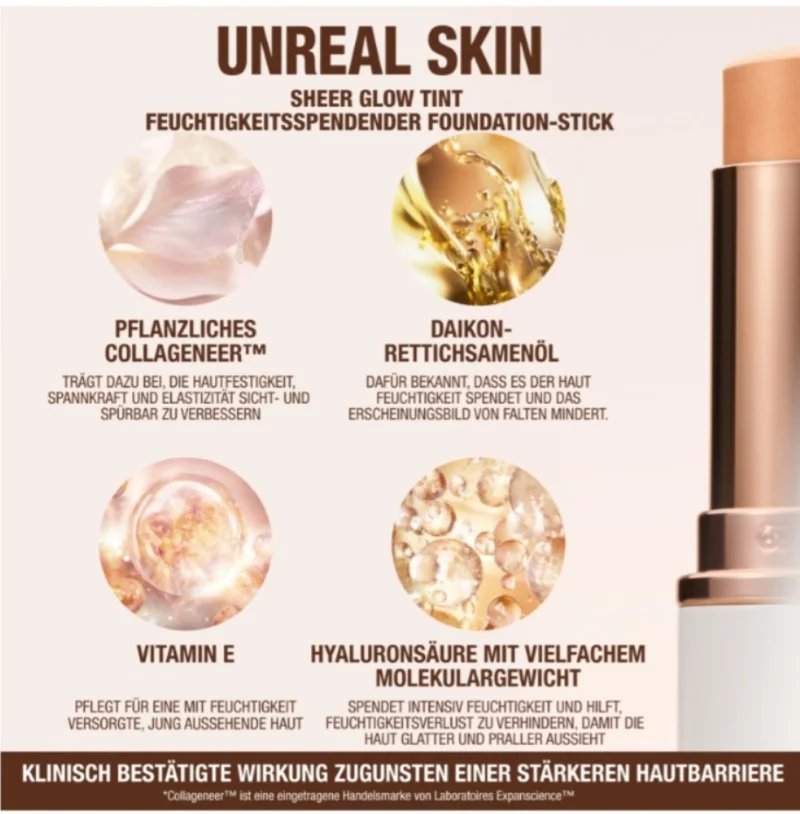 Charlotte Tilbury Unreal Skin Sheer Glow Tint – 1 Fair (9g) - Image 5