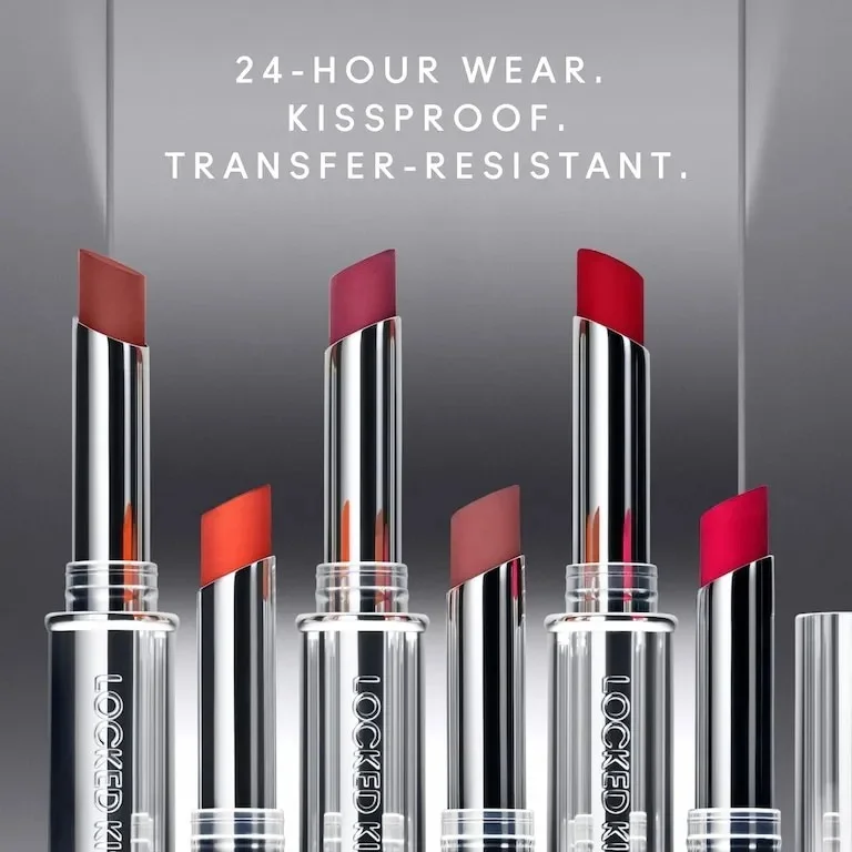 MAC Locked Kiss 24hr Lipstick – Vicious (1.8g) - Image 4