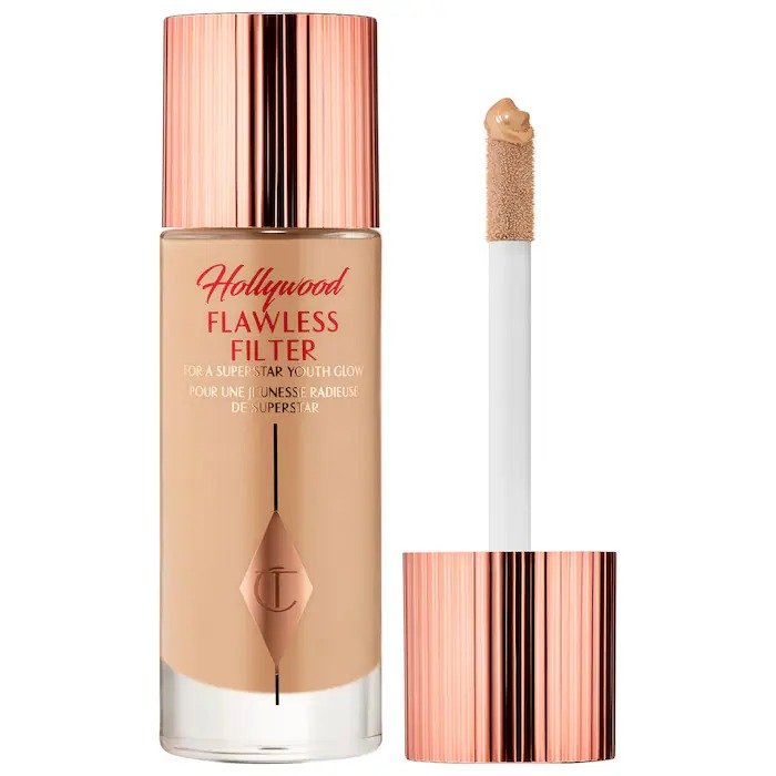 Charlotte Tilbury Hollywood Flawless Filter Foundation – 4 Medium (30ml)