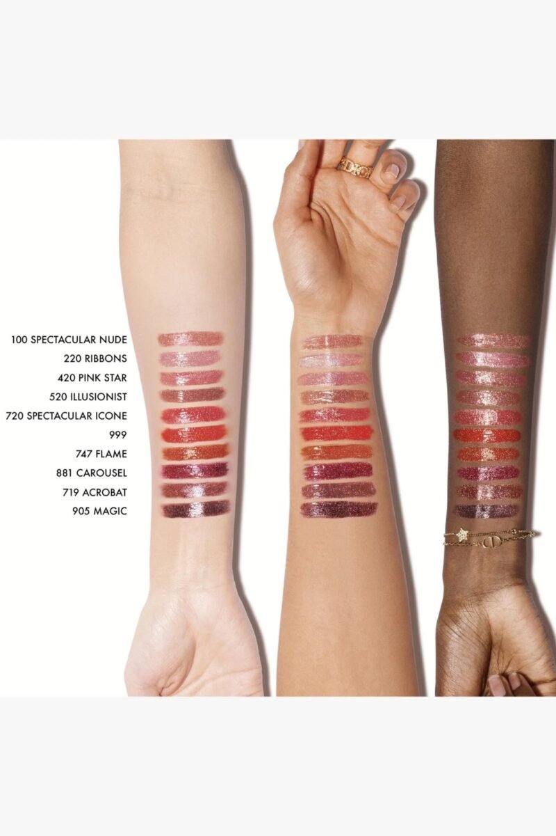 Dior Rouge Sequin Liquid Duo Limited Edition – 747 Flame (6ml) - Image 2