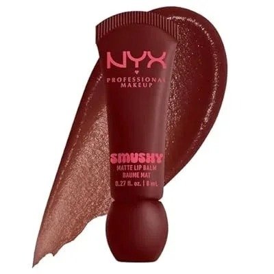 NYX Professional Makeup Smushy Matte Lip Balm – 08 Smudge Fudge (8ml)