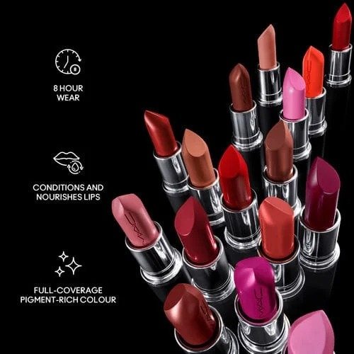 MAC Satin Mini Lipstick – Tropic Tonic (1.8g) - Image 3