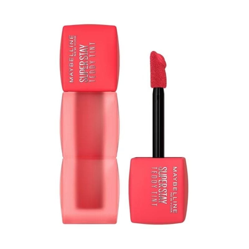 Maybelline New York Superstay Teddy Tint Lip and Cheek Color – July Forever (5ml)