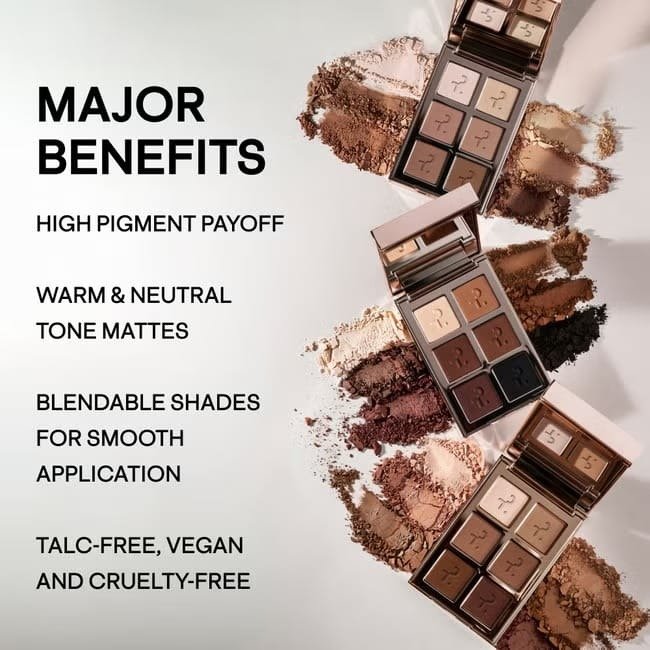 PATRICK TA Major Dimension Essential Artistry Edit Eyeshadow Palette – Medium (1.8g) - Image 3