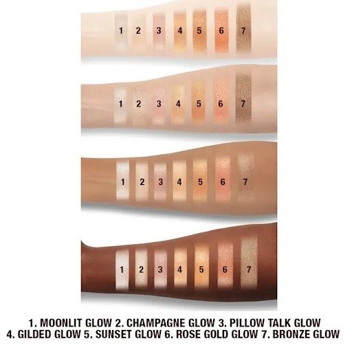 Charlotte Tilbury Hollywood Glow Glide Face Architect Highlighter – Gilded Glow (7g) - Image 3