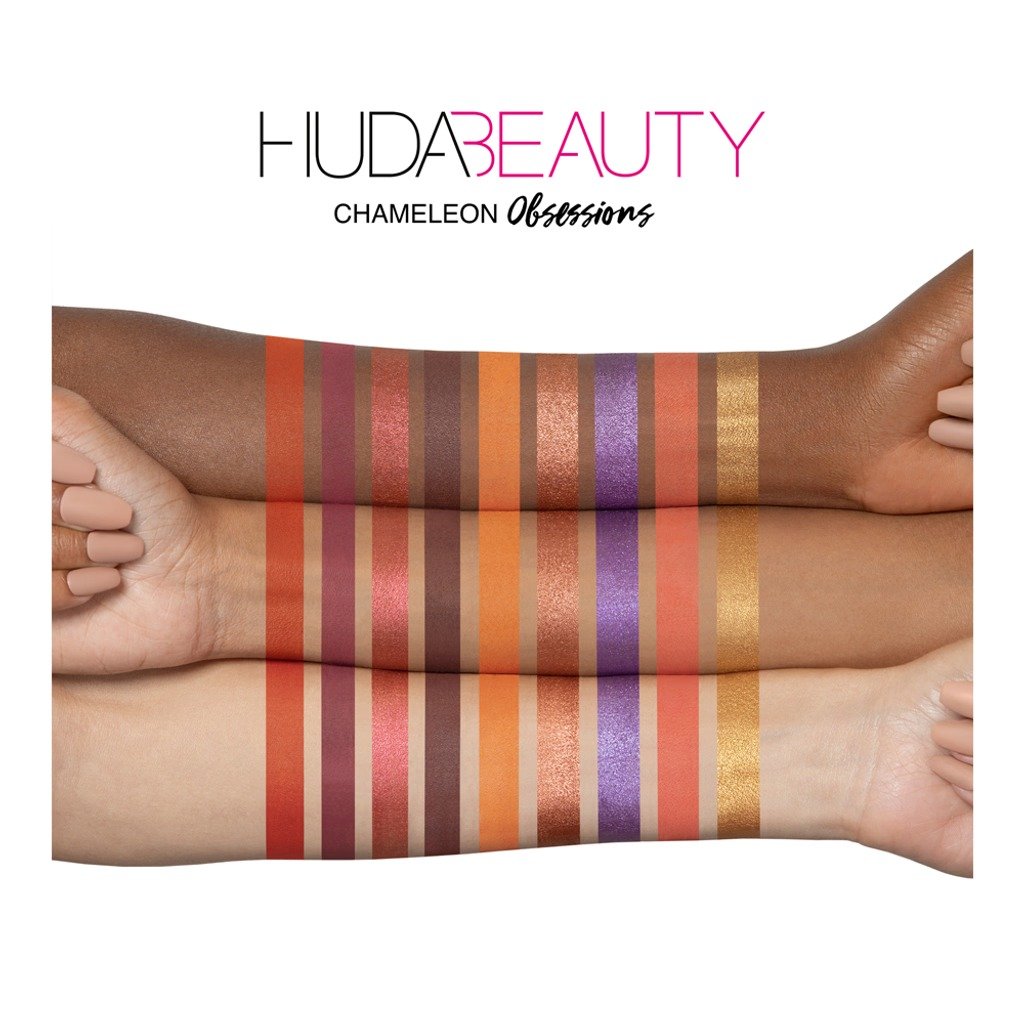Huda Beauty Wild Obsessions Eyeshadow Palette Mini – (Chameleon) - Image 4