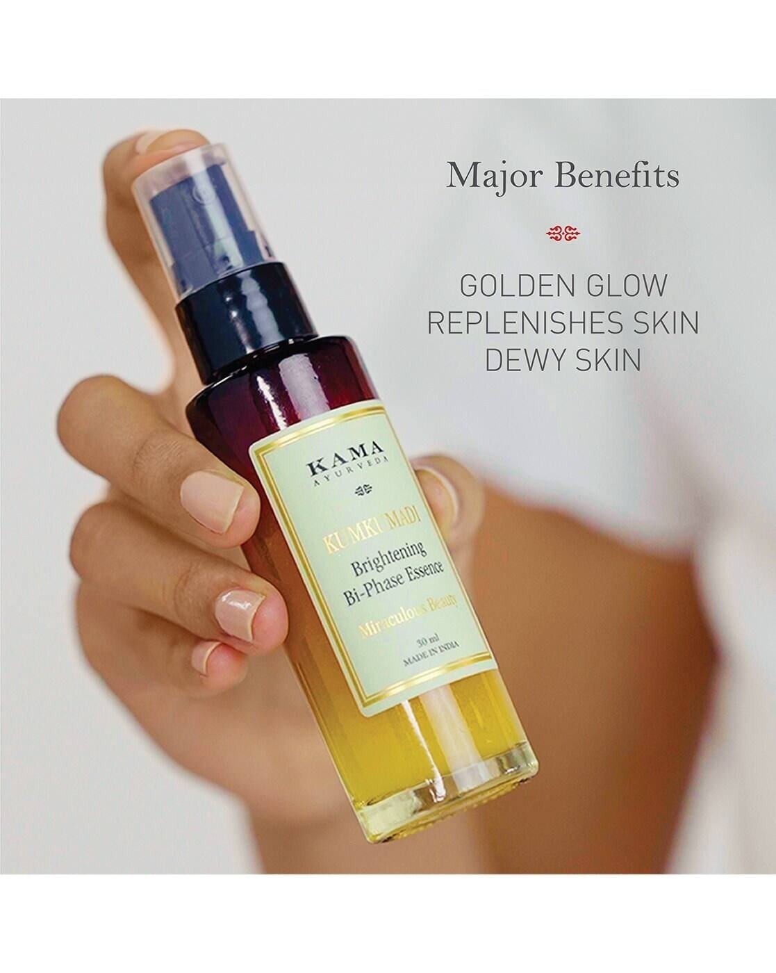 Kama Ayurveda kumkumadi Brightening Bi-phase Essence (12ml) - Image 3