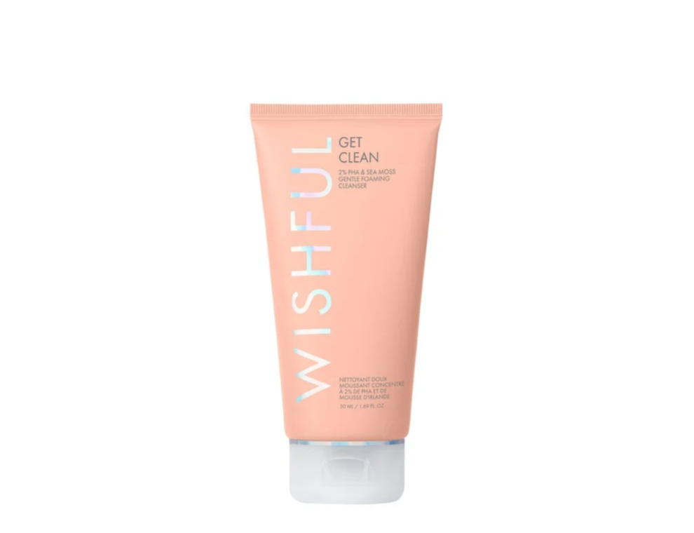 Wishful Get Clean 2% PHA & Sea Moss Gentle Foaming Cleanser (50ml)