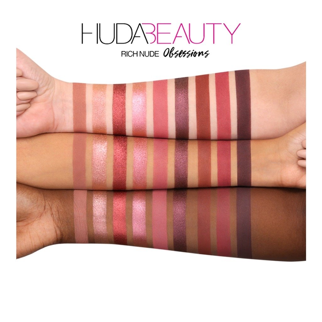 Huda Beauty Nude Obsessions Eyeshadow Palette – Rich - Image 3