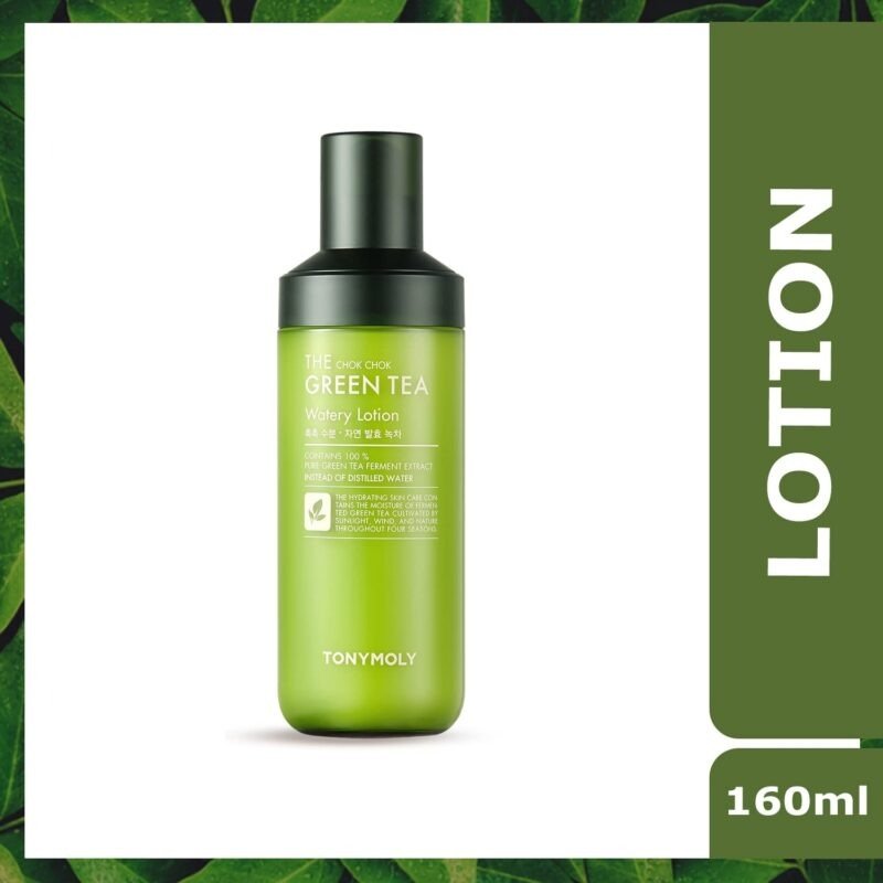 TONYMOLY The Chok Chok Green Tea Watery Lotion – (160ml) - Image 4
