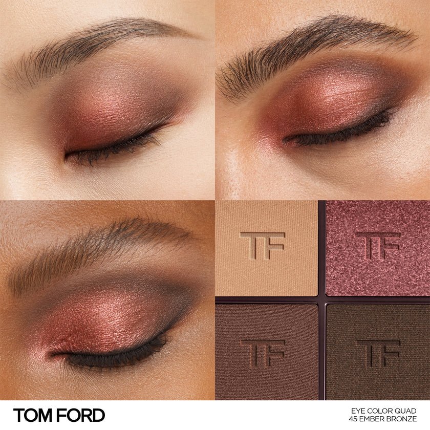 Tomford Eye Color Quad Eye Shadow Palette – 46 Ember Bronze (9g) - Image 2