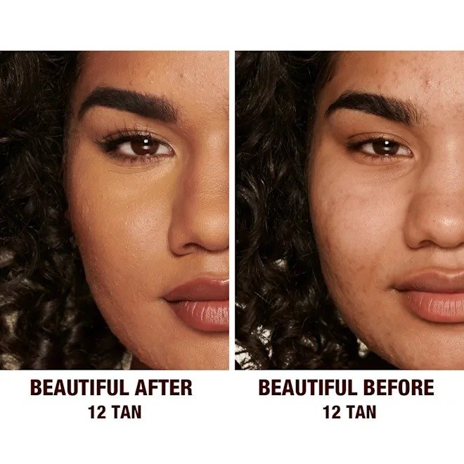 Charlotte Tilbury Beautiful Skin Full Coverage Radiant Concealer – 12 Tan - Image 2