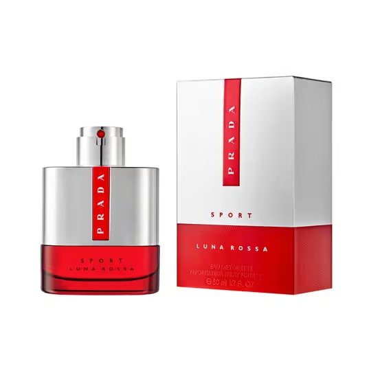 Prada Luna Rossa Sport Eau De Toilette Perfume - (50ml) - Image 2