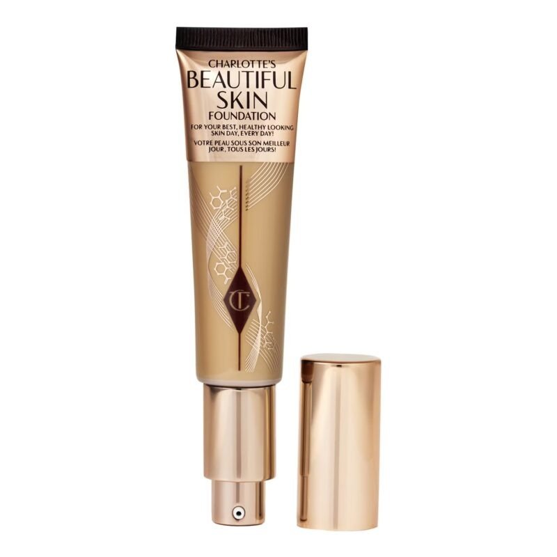 Charlotte Tilbury Beautiful Skin Foundation – 8 Warm (30ml)